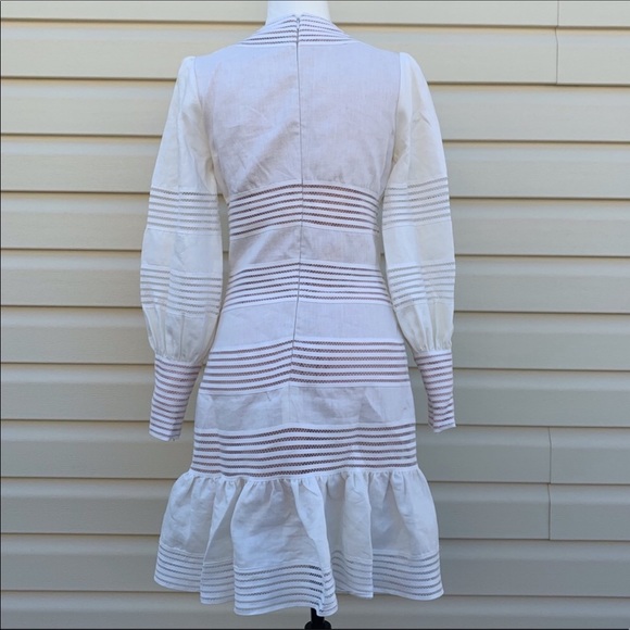 NWT Zimmermann Corsage Linear Mini Dress - Picture 6 of 8
